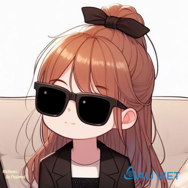 Hình ảnh chibi nữ với biểu cảm đáng yêu khiến ai cũng muốn lưu lại.