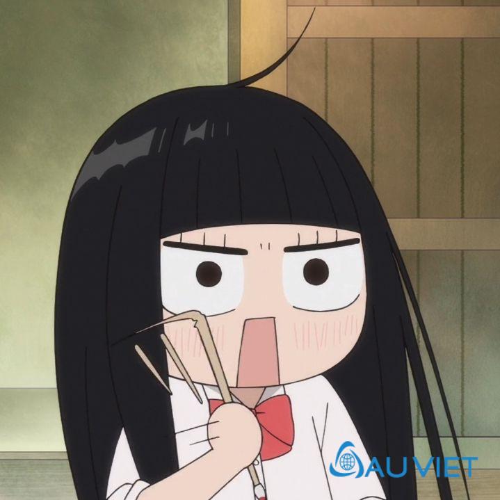 Dáng vẻ ngại ngùng của chibi nữ tạo nên nét cuốn hút đặc biệt.
