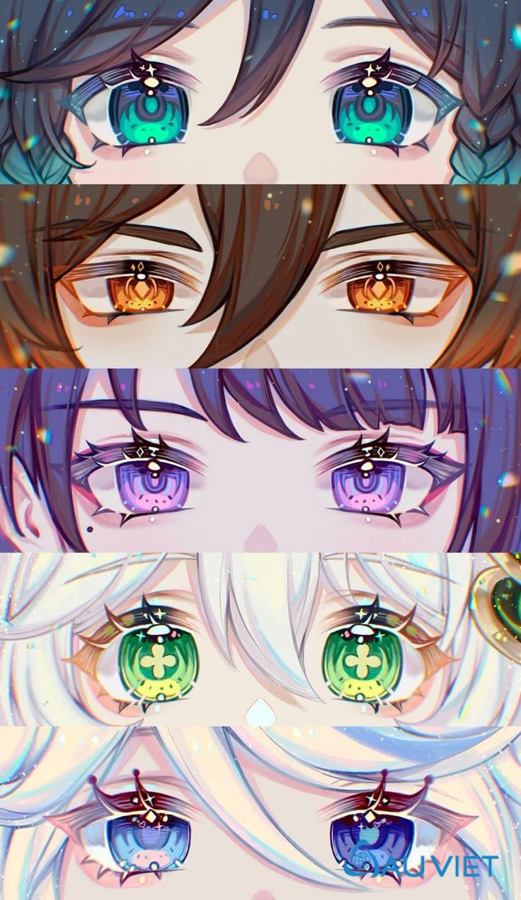 Một đôi mắt đẹp có thể kể cả một câu chuyện - vẽ mắt anime đầy cuốn hút!