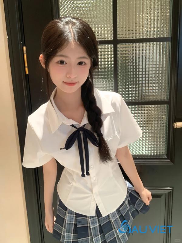 Nữ sinh xinh xắn như anime