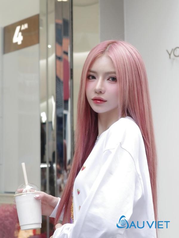 Ảnh Ciin Bùi Thảo Ly TikTok với style Hàn Quốc